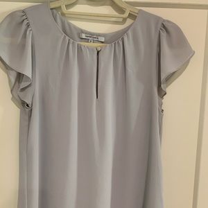 Light gray blouse